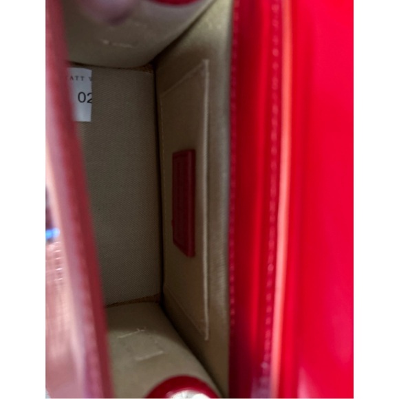 Jacquemus Le Chiquito Moyen red boucle bag - Picture 3 of 3